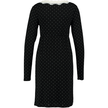 Nightshirt Pamina, Black