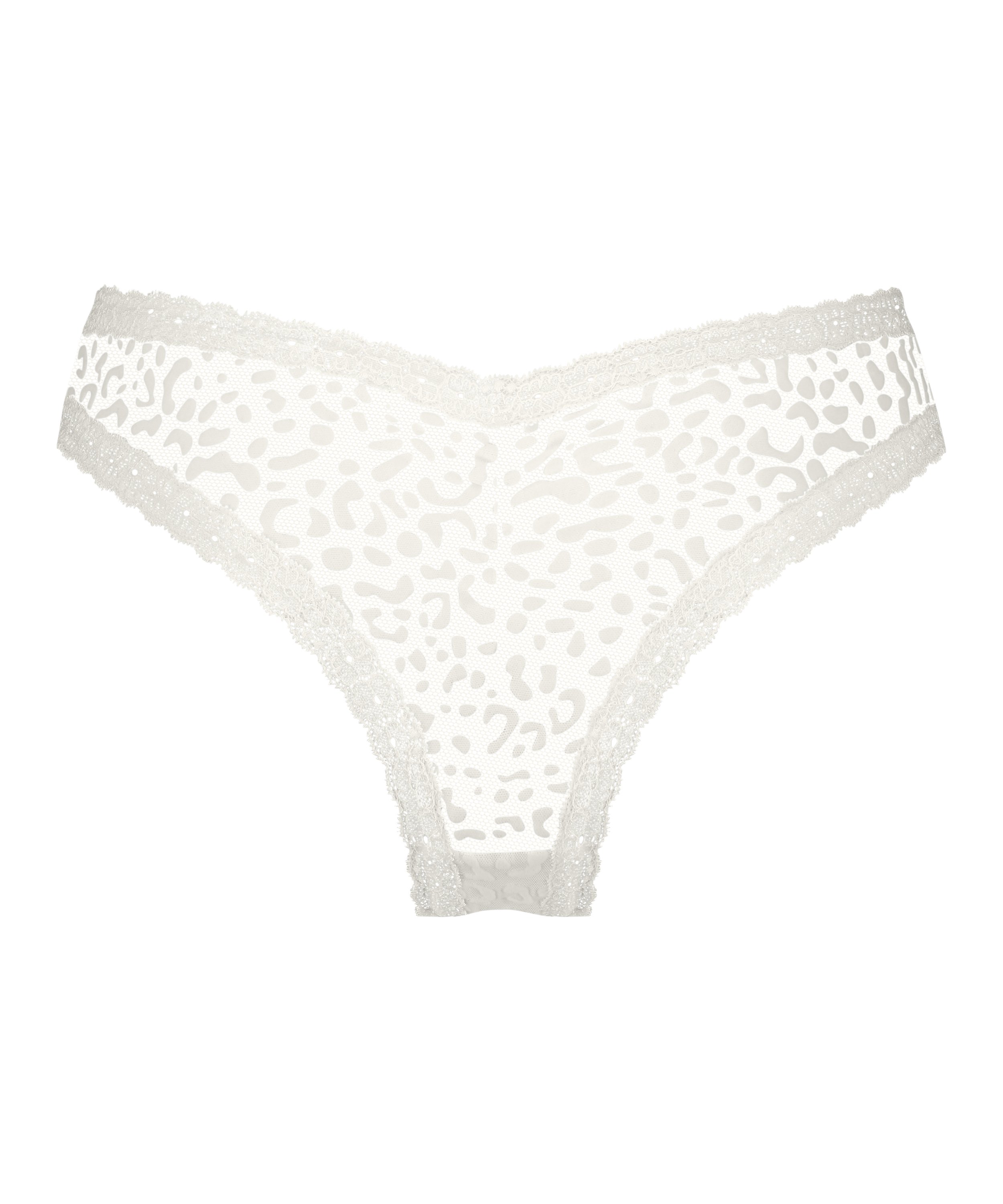 Zena V-shaped Brazilian, White, main