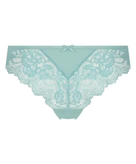 Dora High Leg Brazilian, Blue