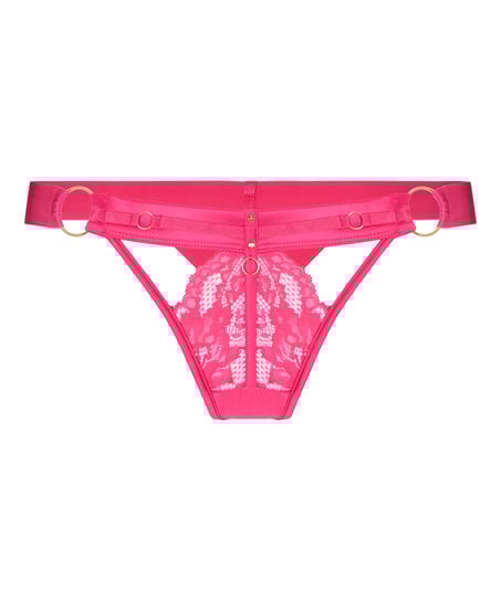 Emmeline Highleg Thong, Pink
