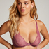 Bliss non-padded underwired bra, Purple