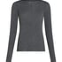 super soft Boatneck shirt with Cashmere, Gray