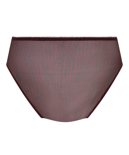 Diva High Knickers, Red