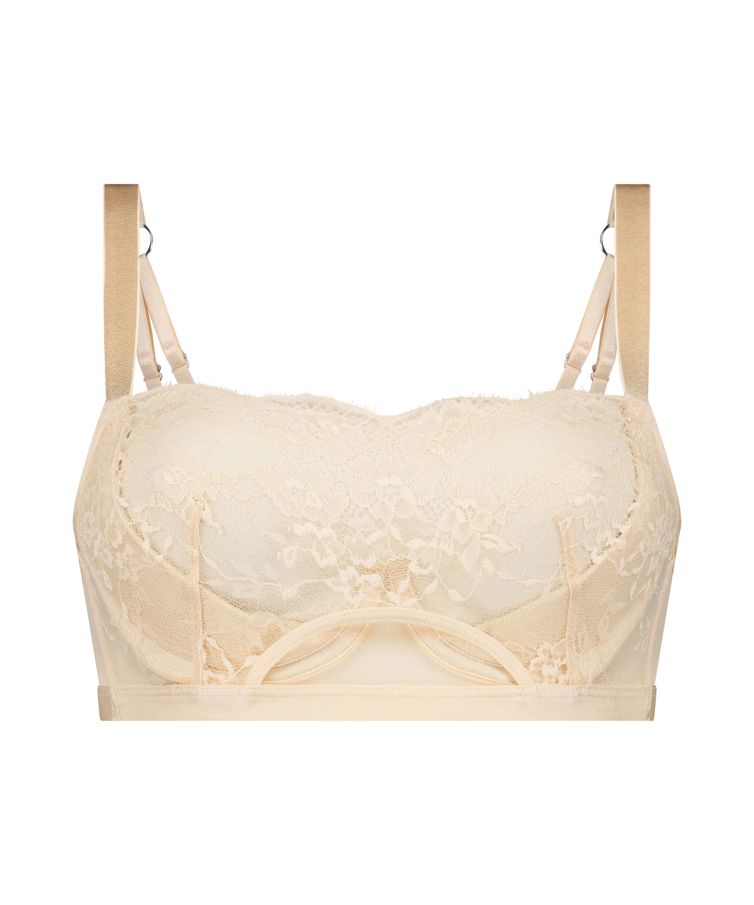 Madelyn non-padded underwired bra, Beige, main
