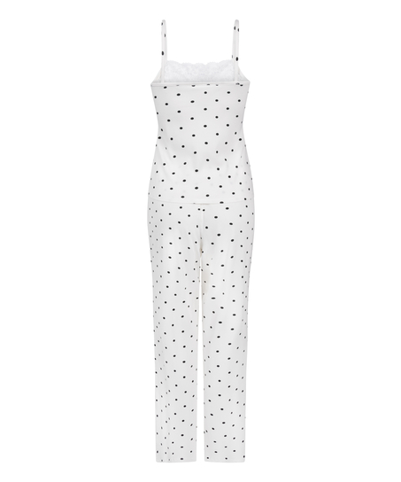 Pyjama Set Dots, White