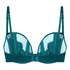 Ember Non-Padded Underwired Bra, Green