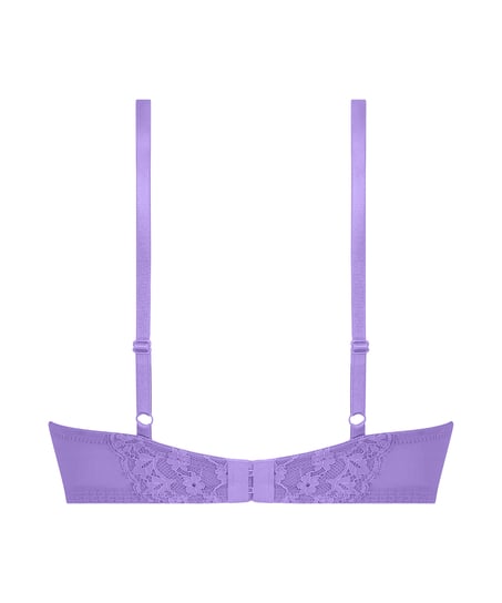 Daisy Padded Underwired Maximizer Bra, Purple