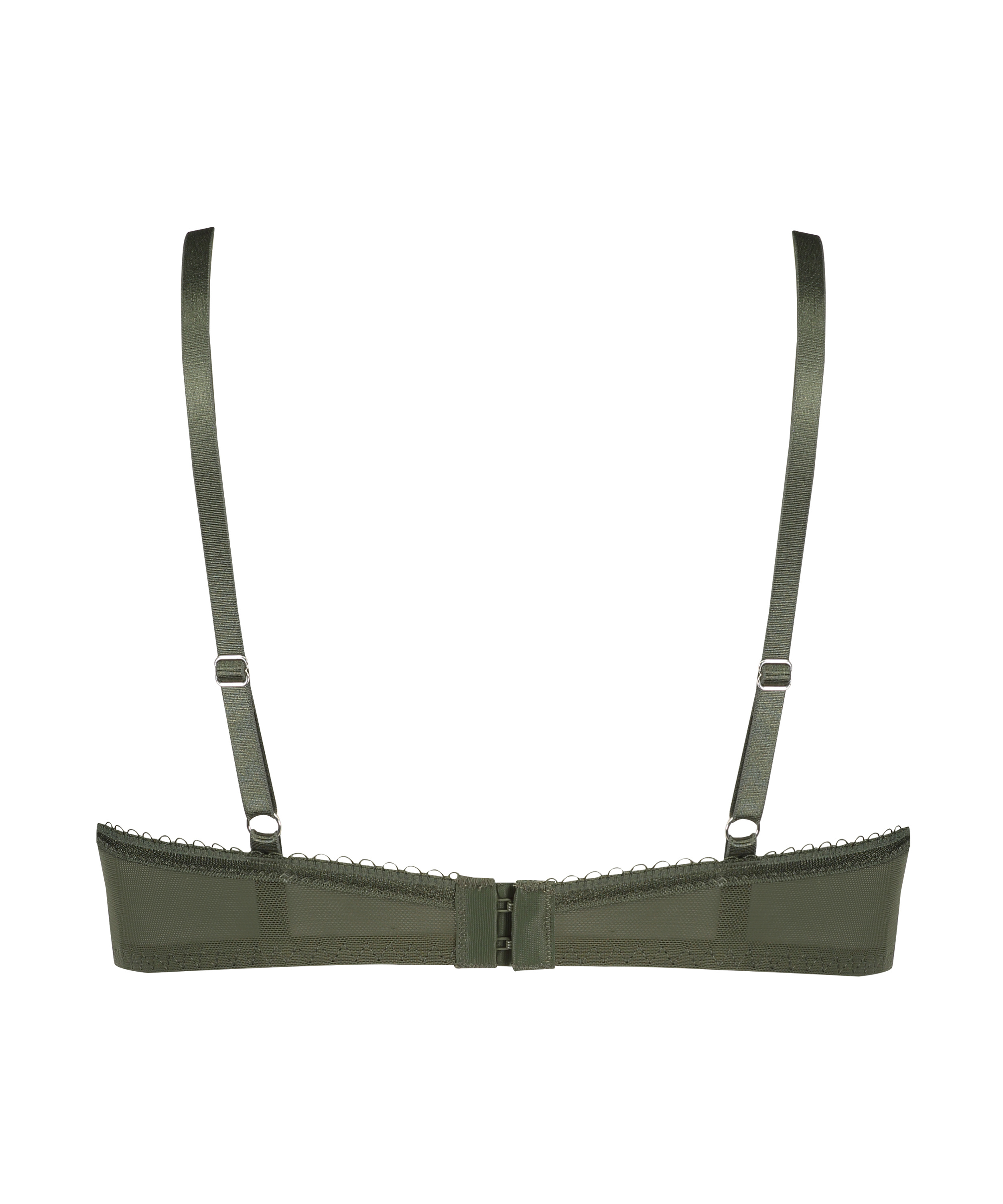 Anna Non-Padded Underwired Bra, Green, main