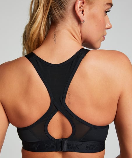 HKMX Sports bra The All Star Level 2, Black
