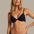 Essential Padded Underwired Bra, Black