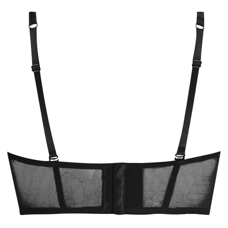 Reem Padded Underwired Bra, Black