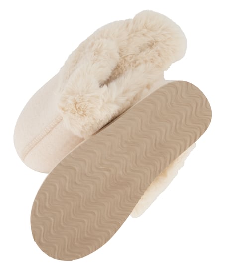 Slippers Reya, Beige