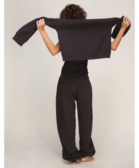 Jogger Brushed Sweat, Black