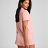 Essential Jersey Short-Sleeved Jacket, Pink