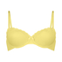 Lola Padded Underwired Bra, Yellow