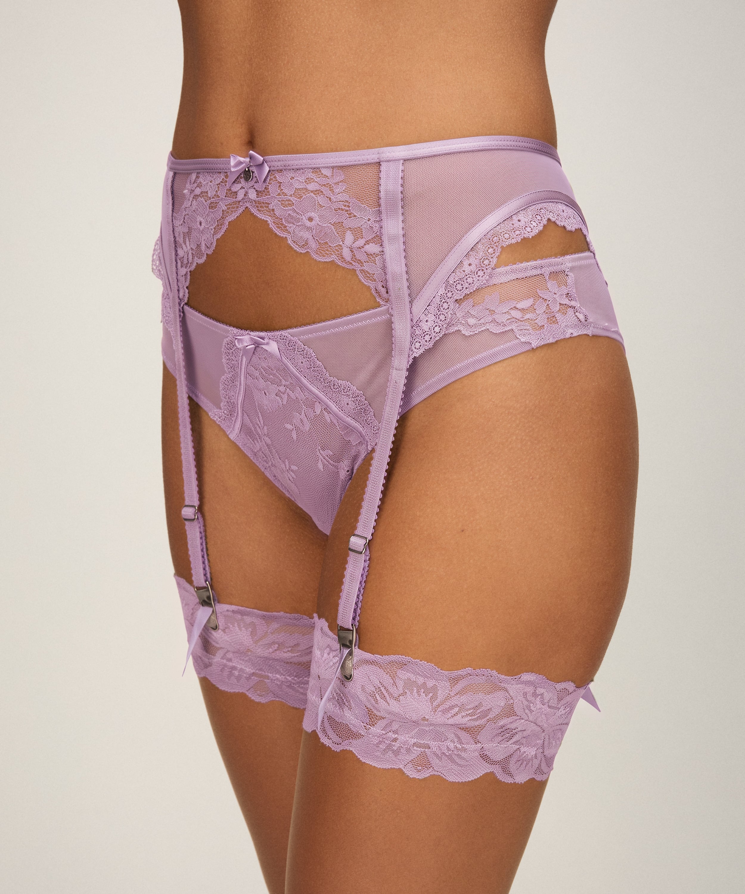 Suspenderbelt Naomi, Purple, main