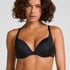 Smooth Padded Underwired Push-Up Bra, Black