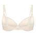 Crochet Bikini Top, White