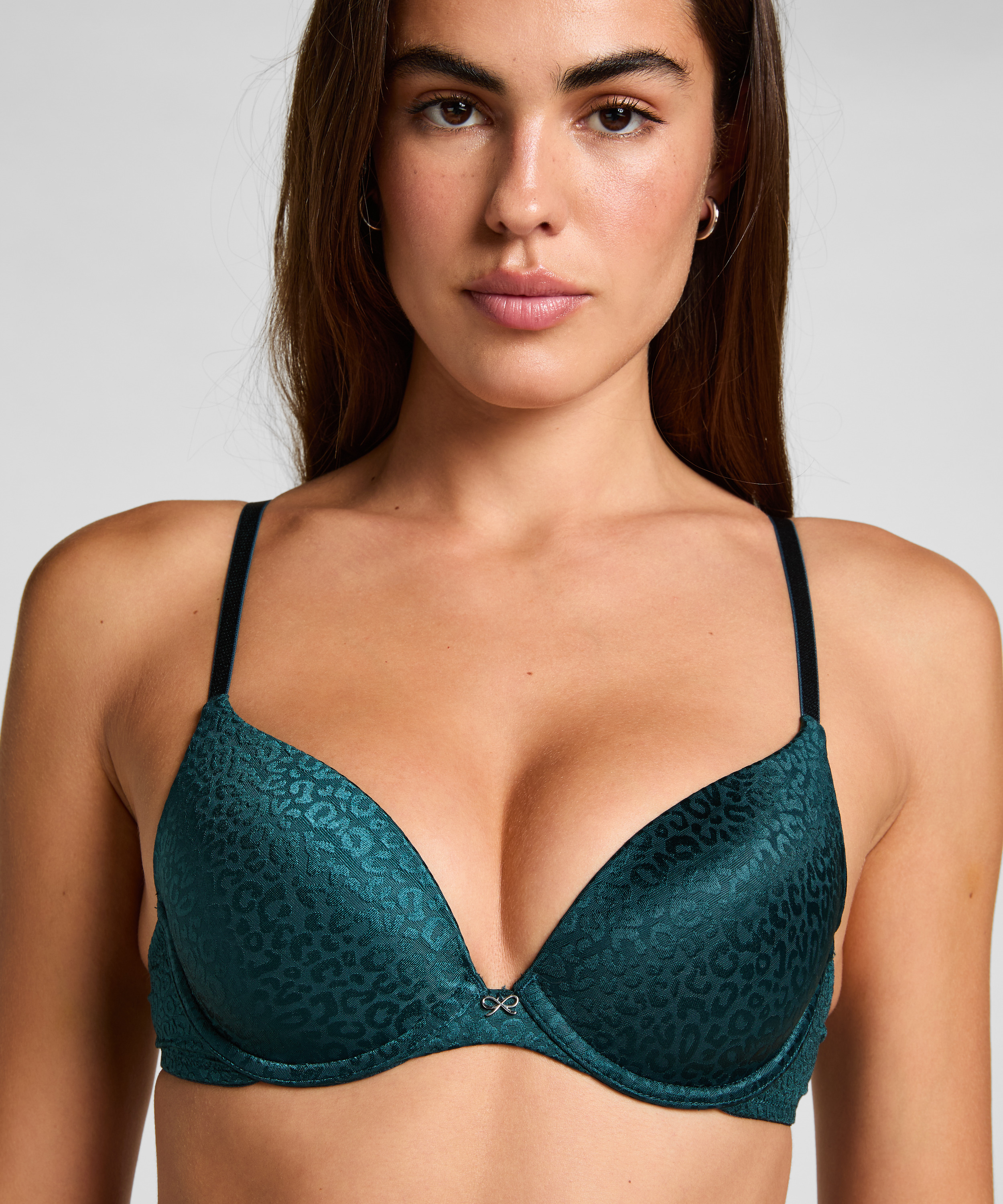 Padded Underwired Bra Jackie, Blue, main
