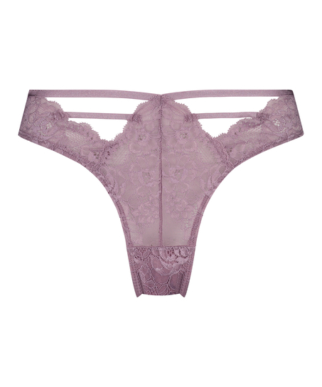 Clara High Leg Brazilian, Purple