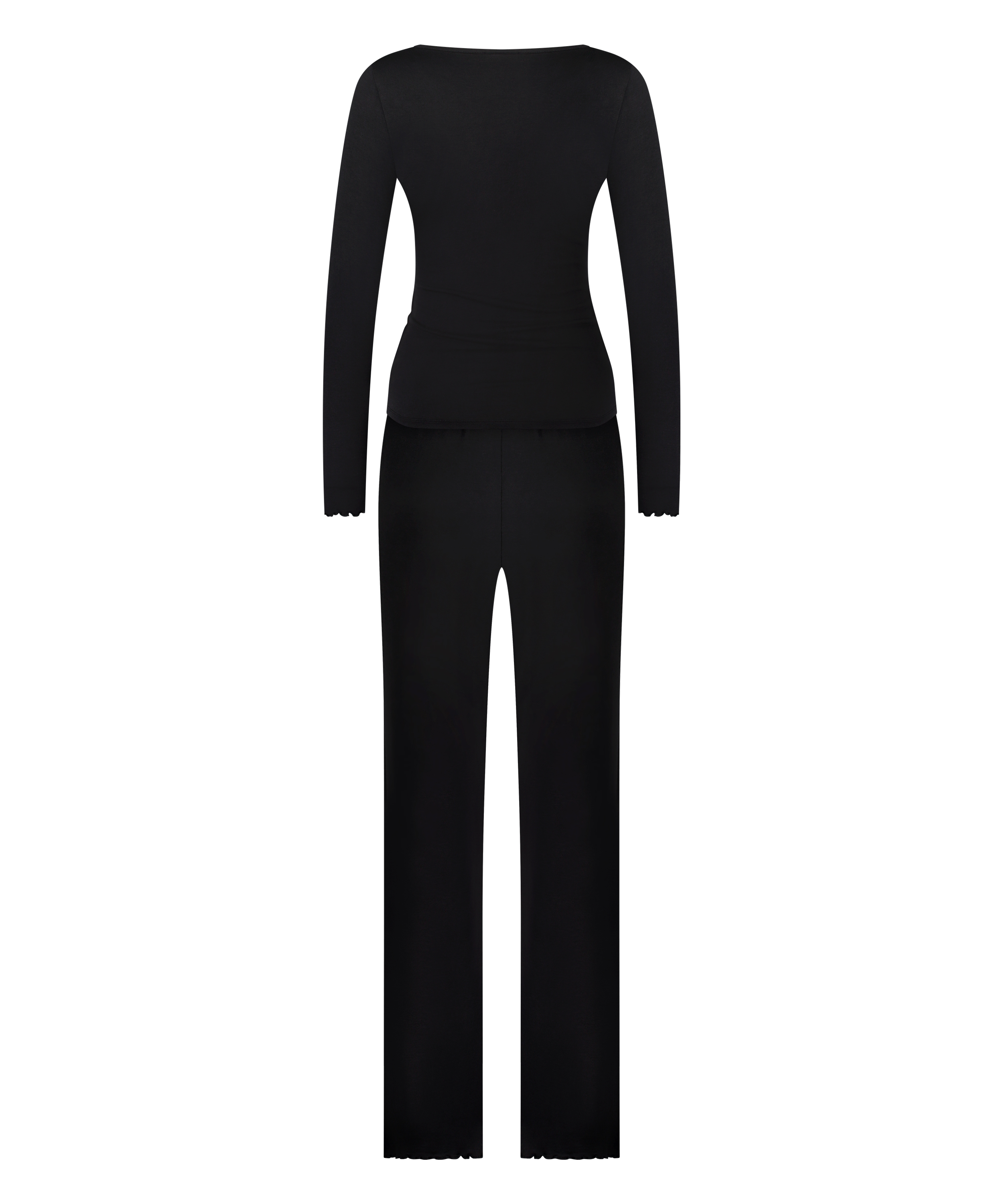 Pajama Set, Black, main
