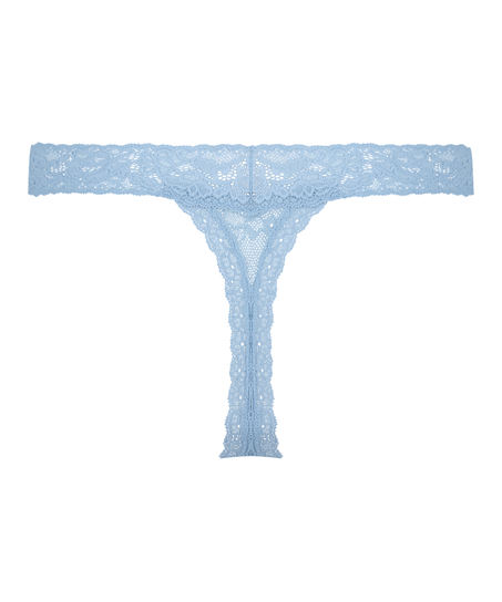 Madison Extra Low Thong, Blue