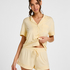 Essential Jersey Short-Sleeved Jacket, Yellow