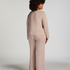 Essential Jersey Long-Sleeved Jacket, Beige