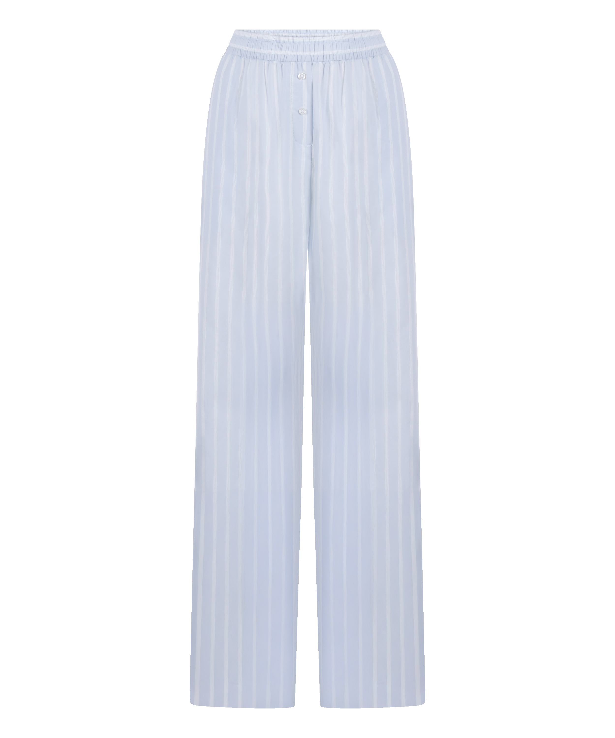 Pant Woven Cotton Stripe, Blue, main