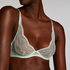 Isabelle Non-Padded Underwired Bra, Green