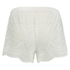Broderie Anglaise Pyjama Shorts , White