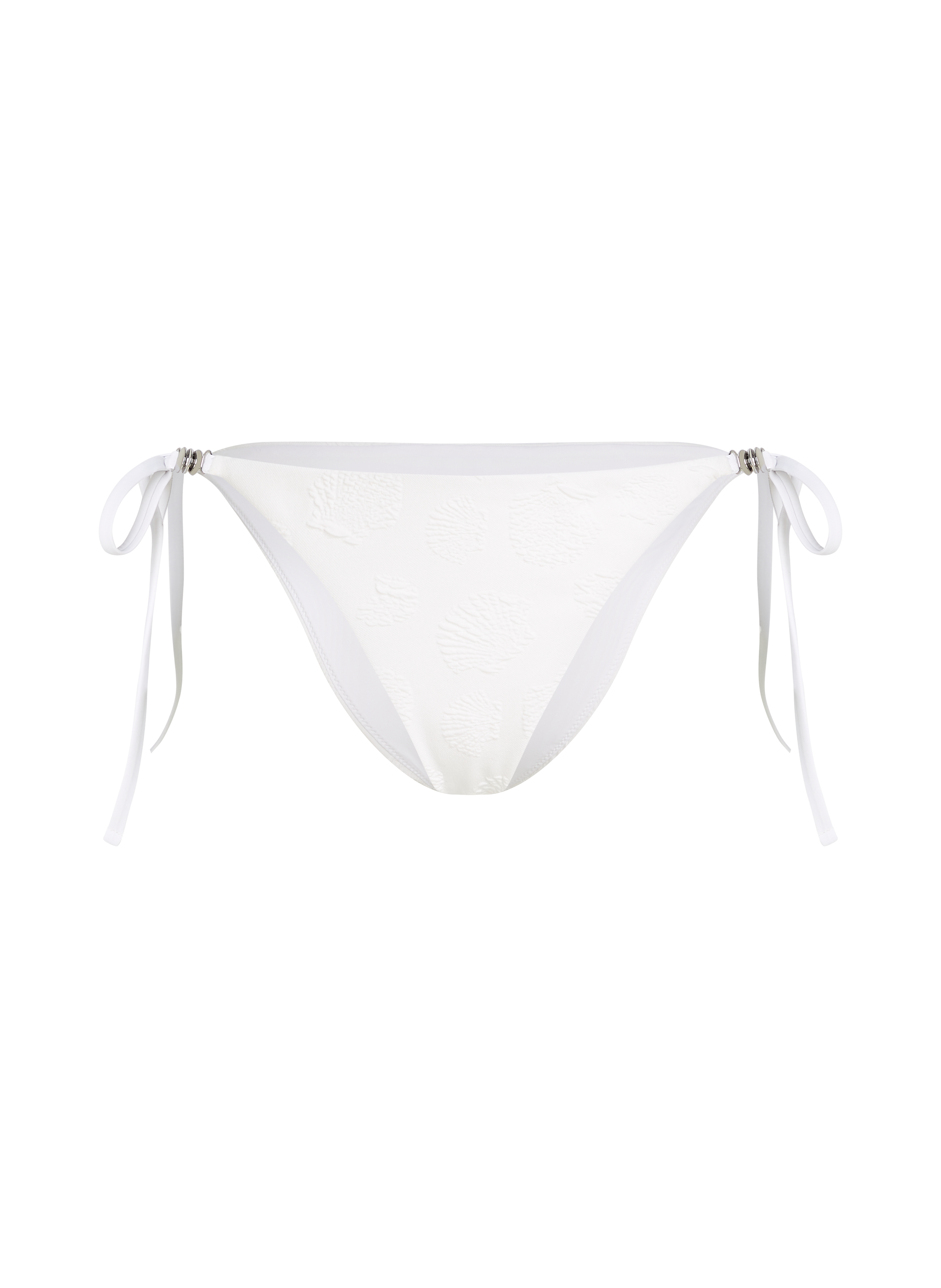 Seashell Bikini Bottoms, White, main