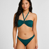 Bandeau Bikini Top St Kitts, Green
