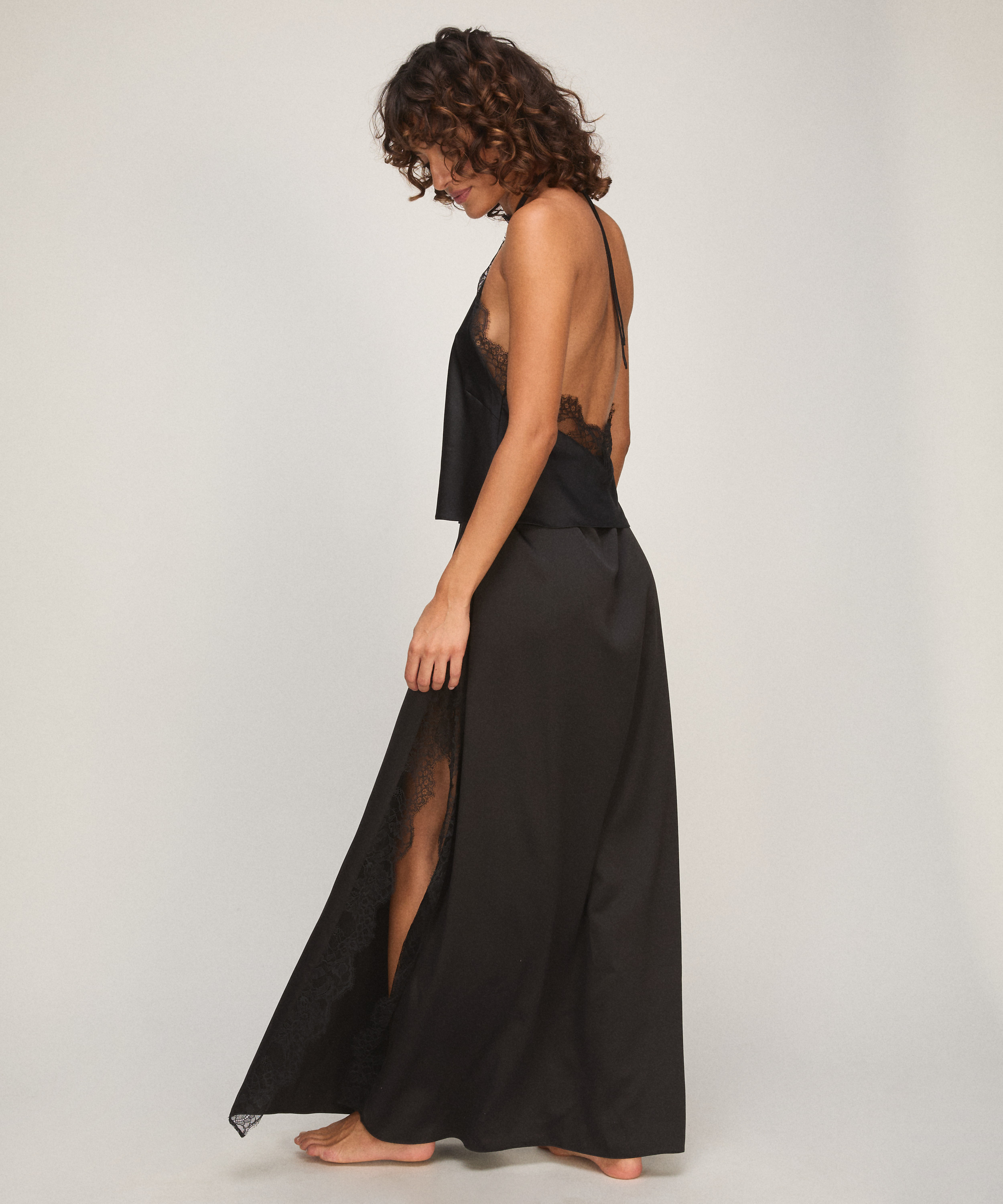 Skirt Cecilia, Black, main