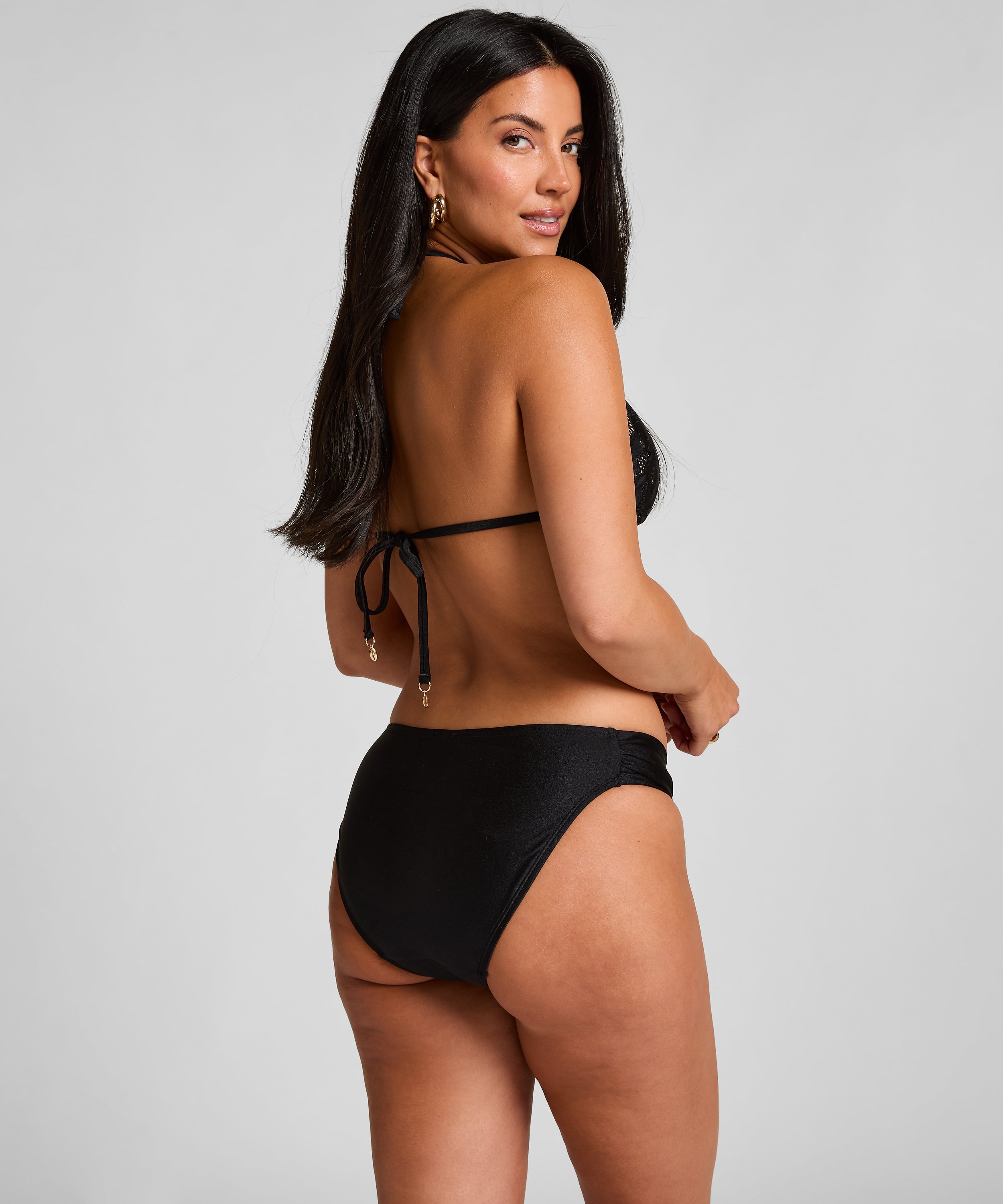 Boho Rio Bikinibottom, Black, main