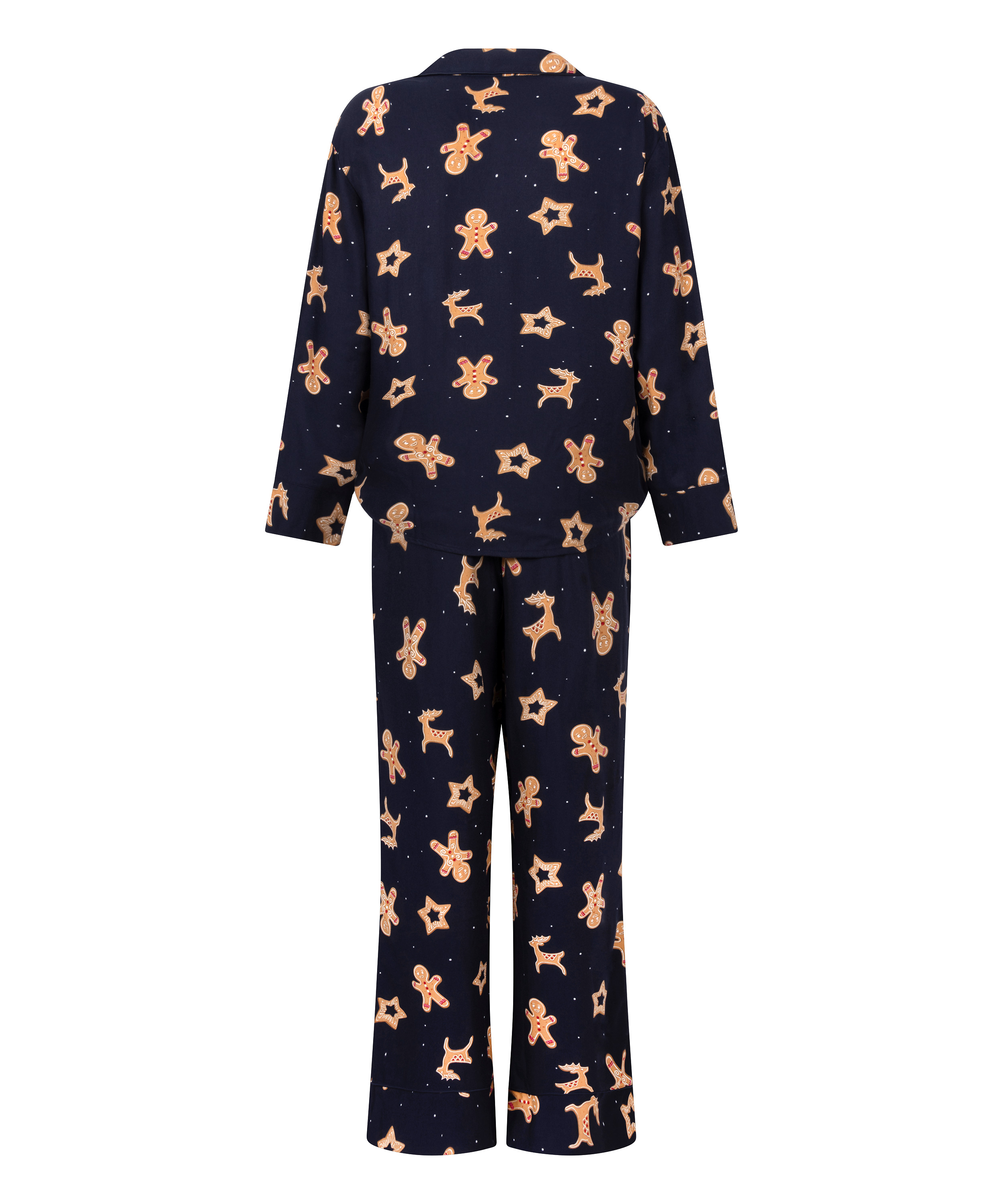 Gingerbread Pyjama Set, Blue, main