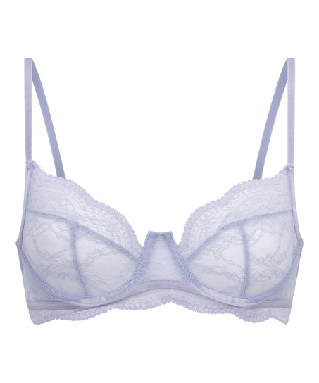 Isabelle Non-Padded Underwired Bra, Purple