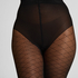 Tights 30 Denier print, Black