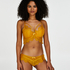 Marilee Padded Underwired Longline Bra, Yellow