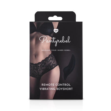 Vibrating Boyshort, Black