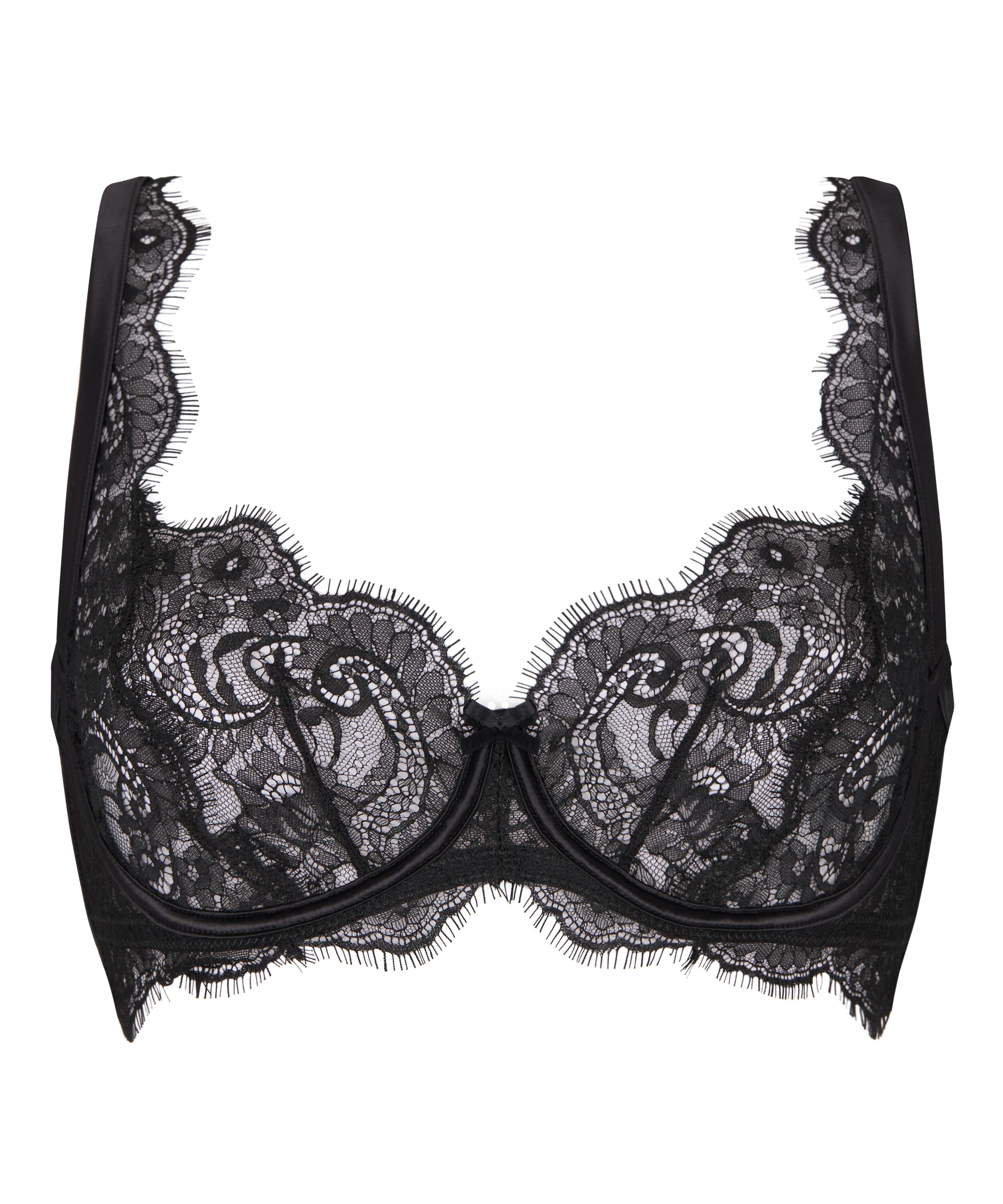 Non-Padded Underwired Bra Sylvia, Black