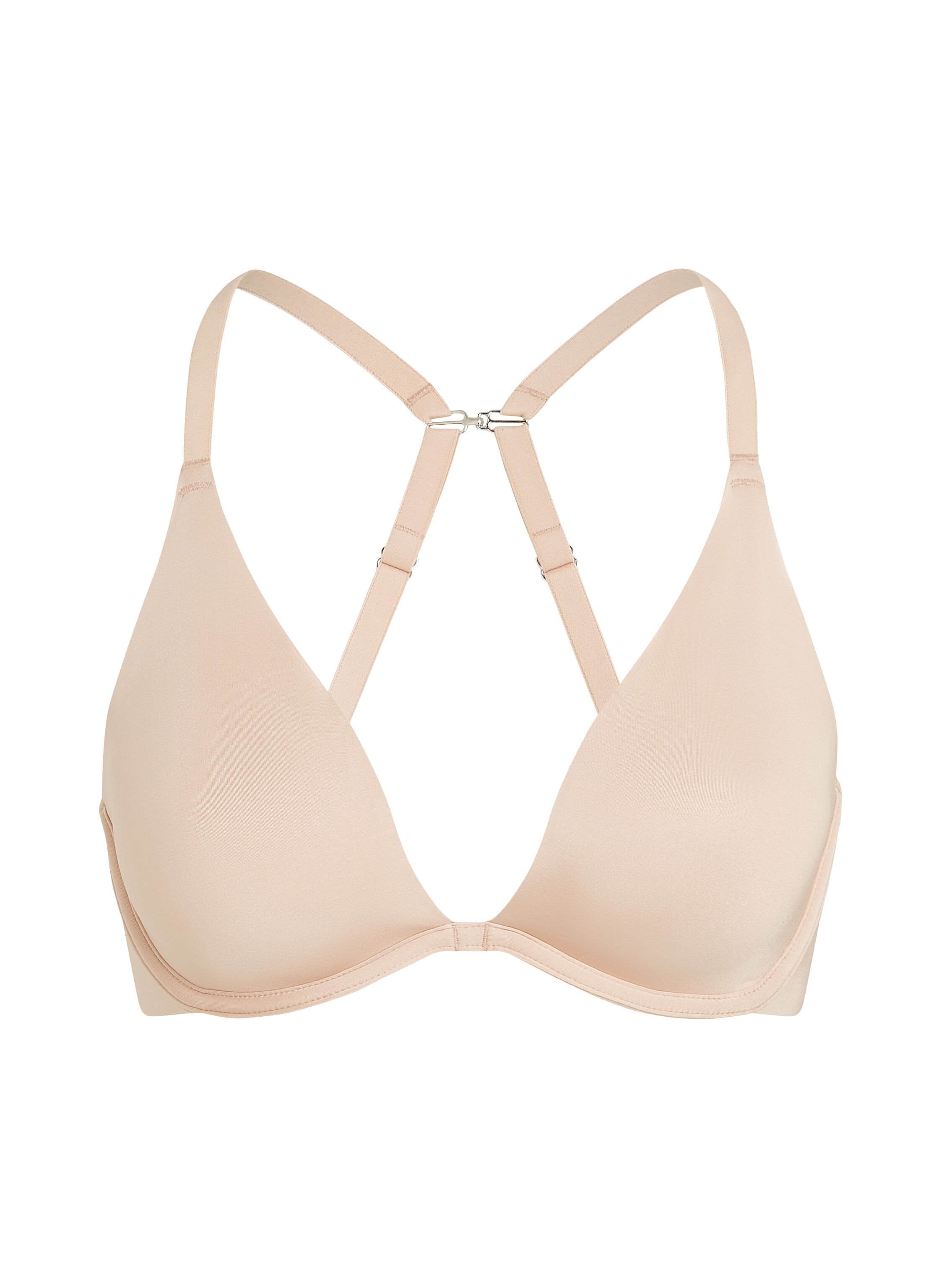 Smooth Non-Padded Underwired Bra, Beige