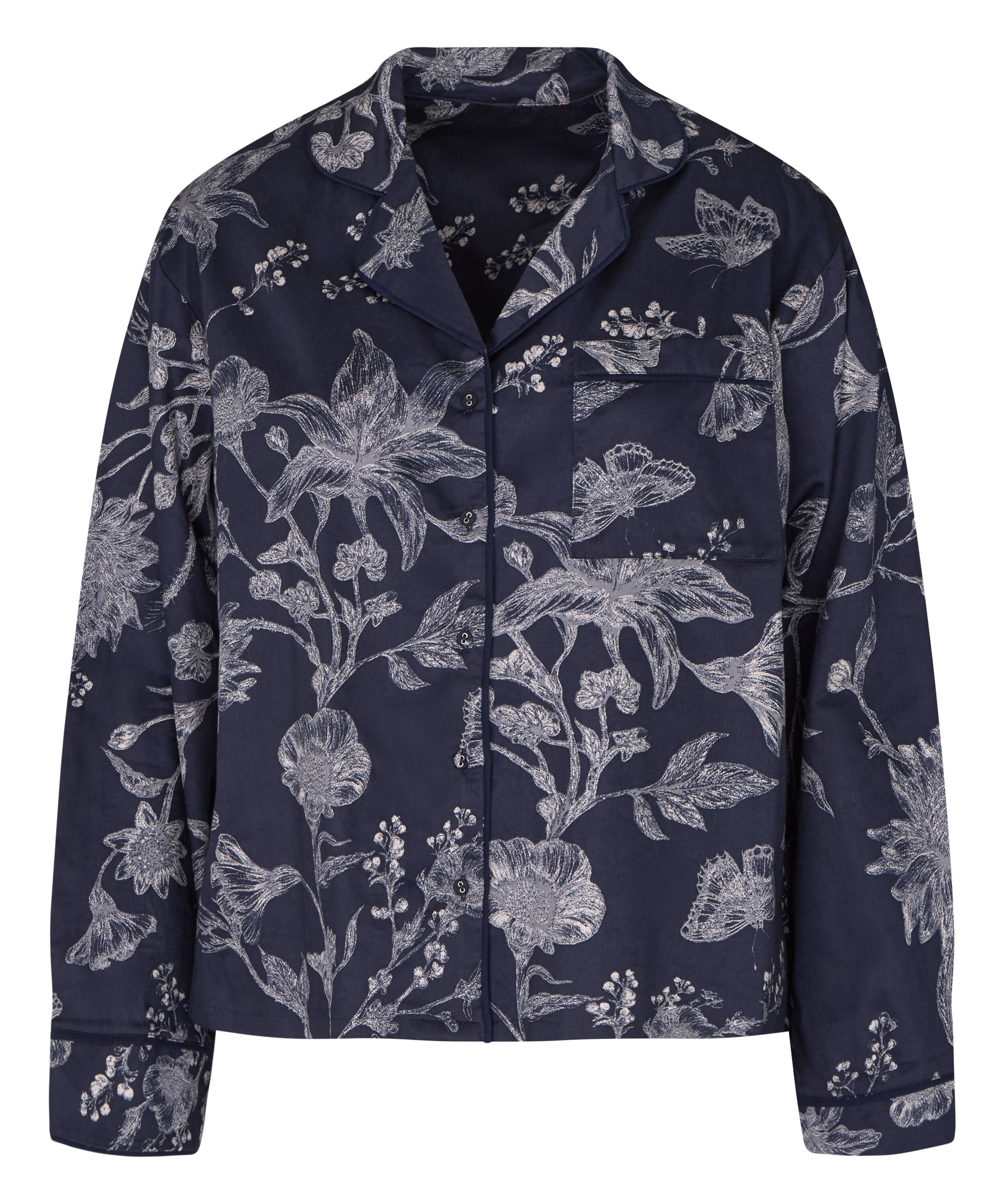 Jacket Sateen , Blue