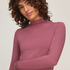 super soft Turtleneck shirt with Cashmere, Purple