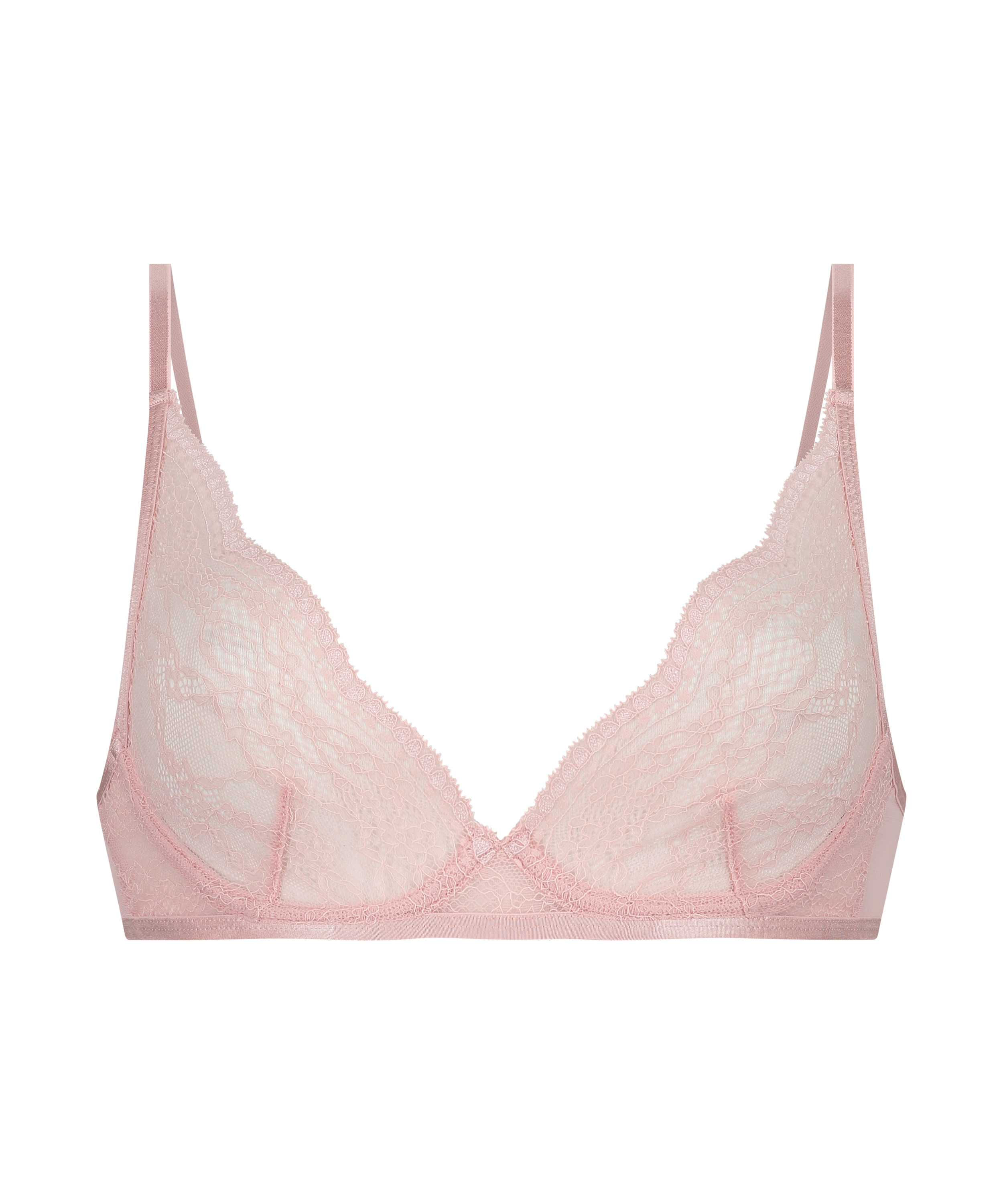 Isabelle Non-Padded Underwired Bra, Pink, main