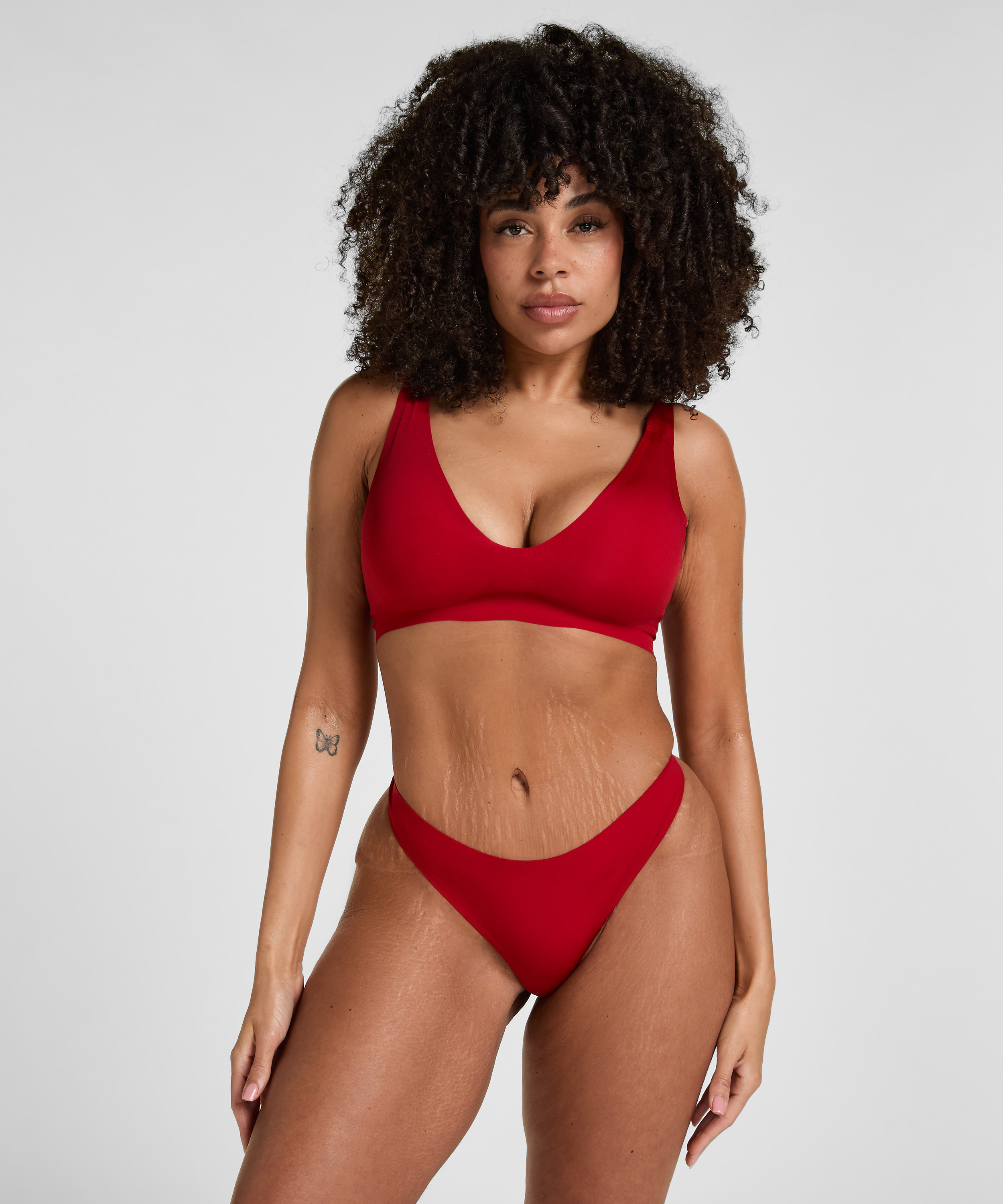 Super Comfort Bra, Red, main