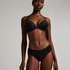 Angie Padded Underwired Push-Up Bra, Black