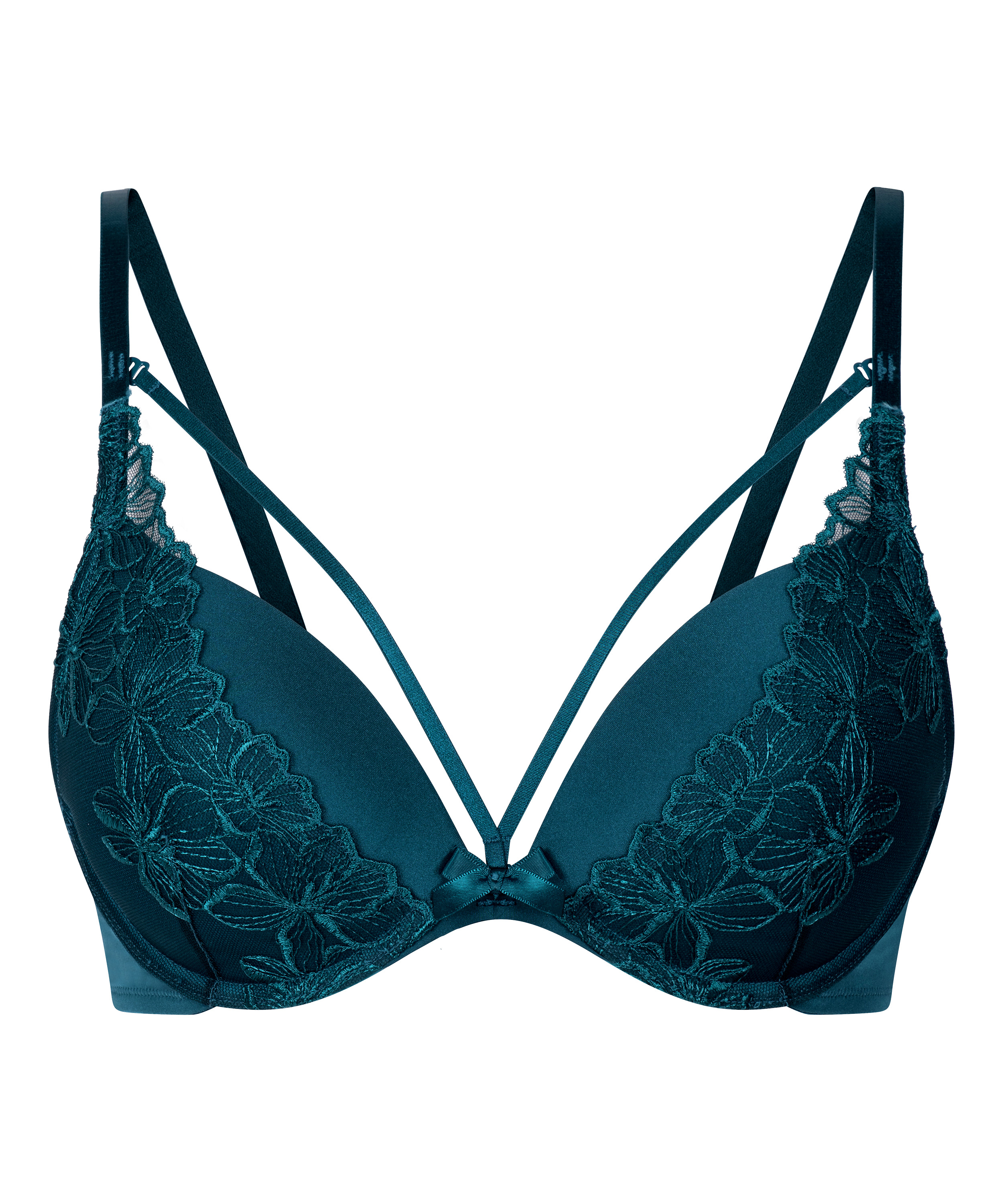 Margot Push-Up Bra, Blue, main