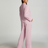 Long Sleeve Cotton Jacket, Pink
