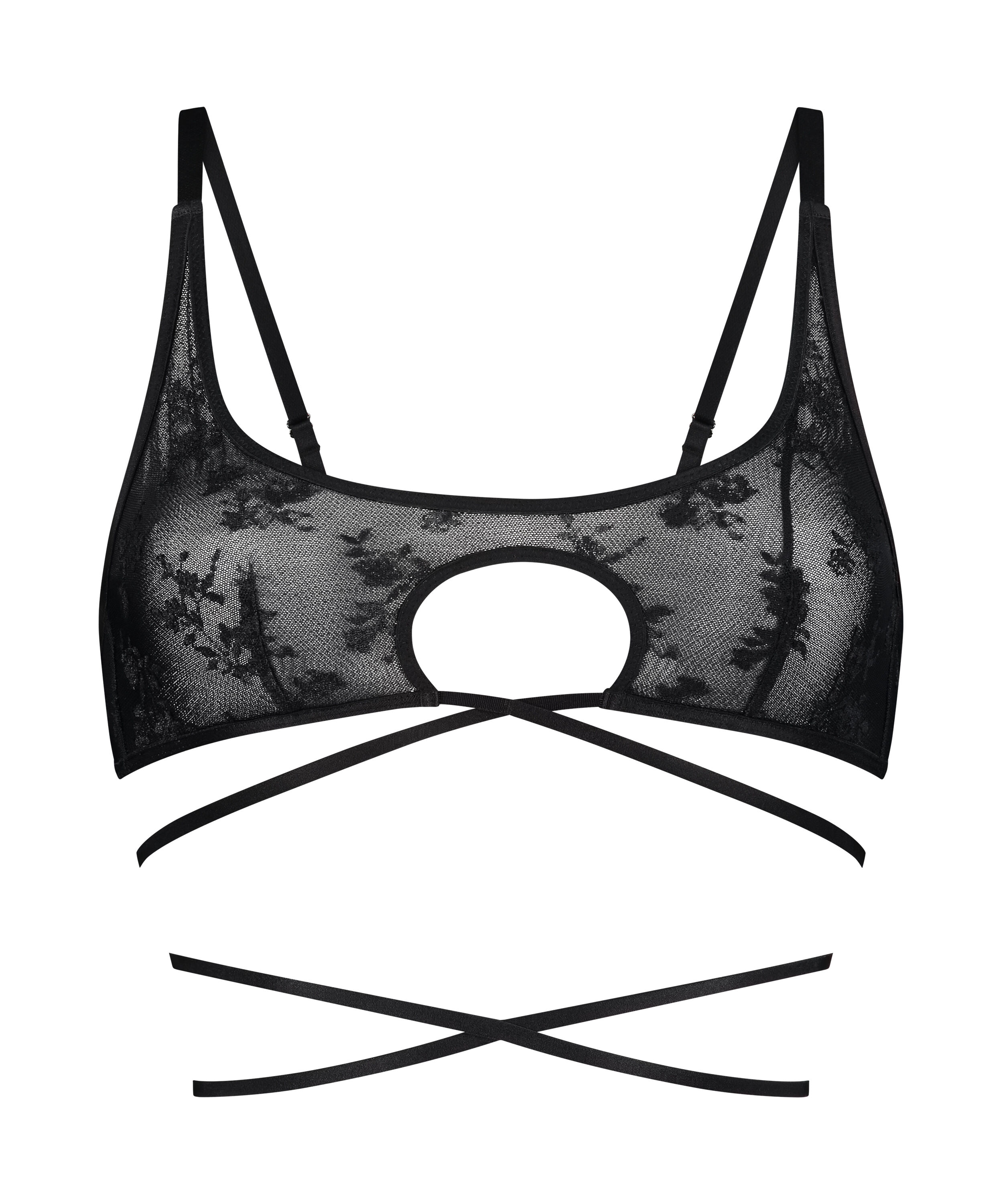 Minnie Bralette, Black